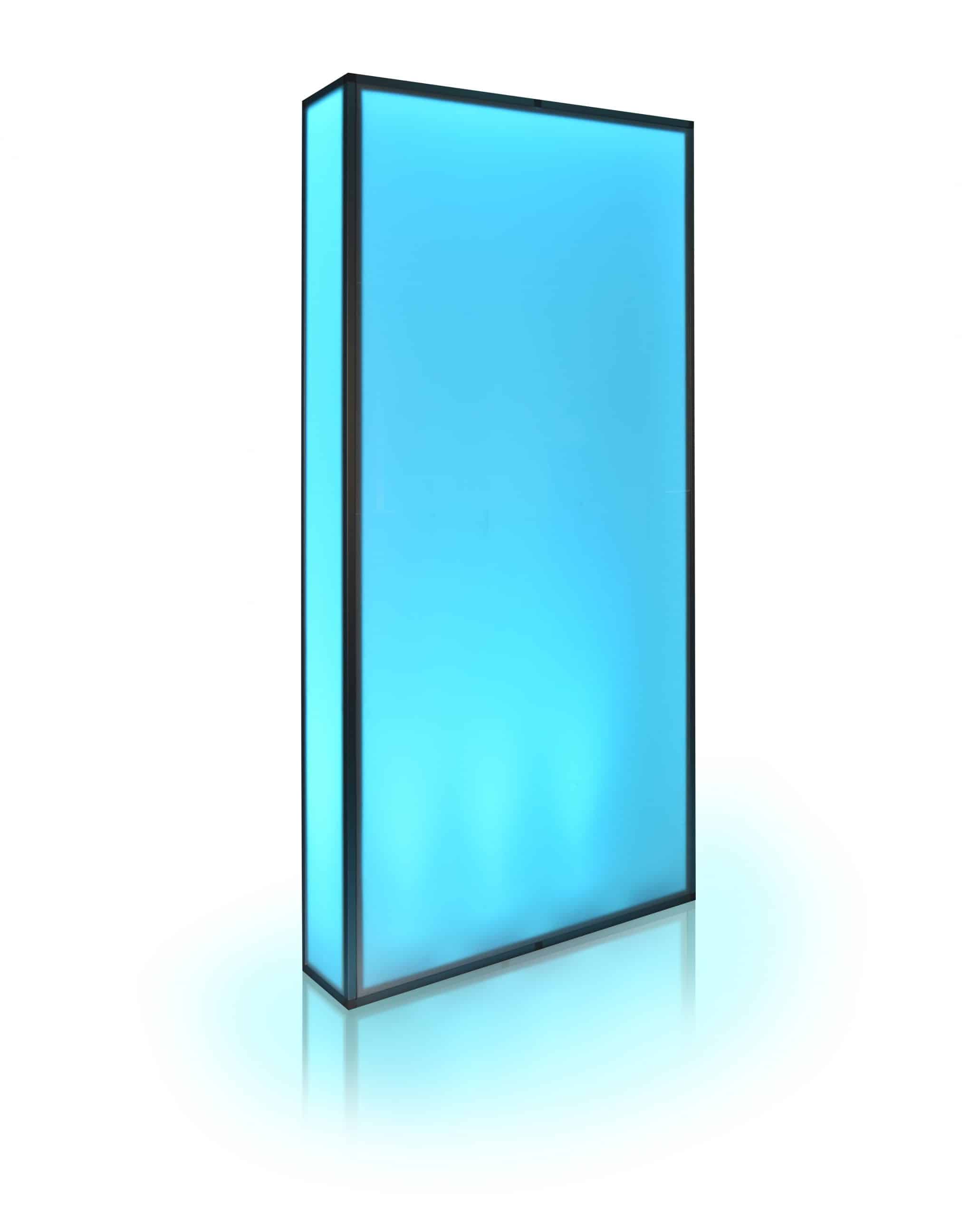 Illuminated acrylic gallery wall rental austin