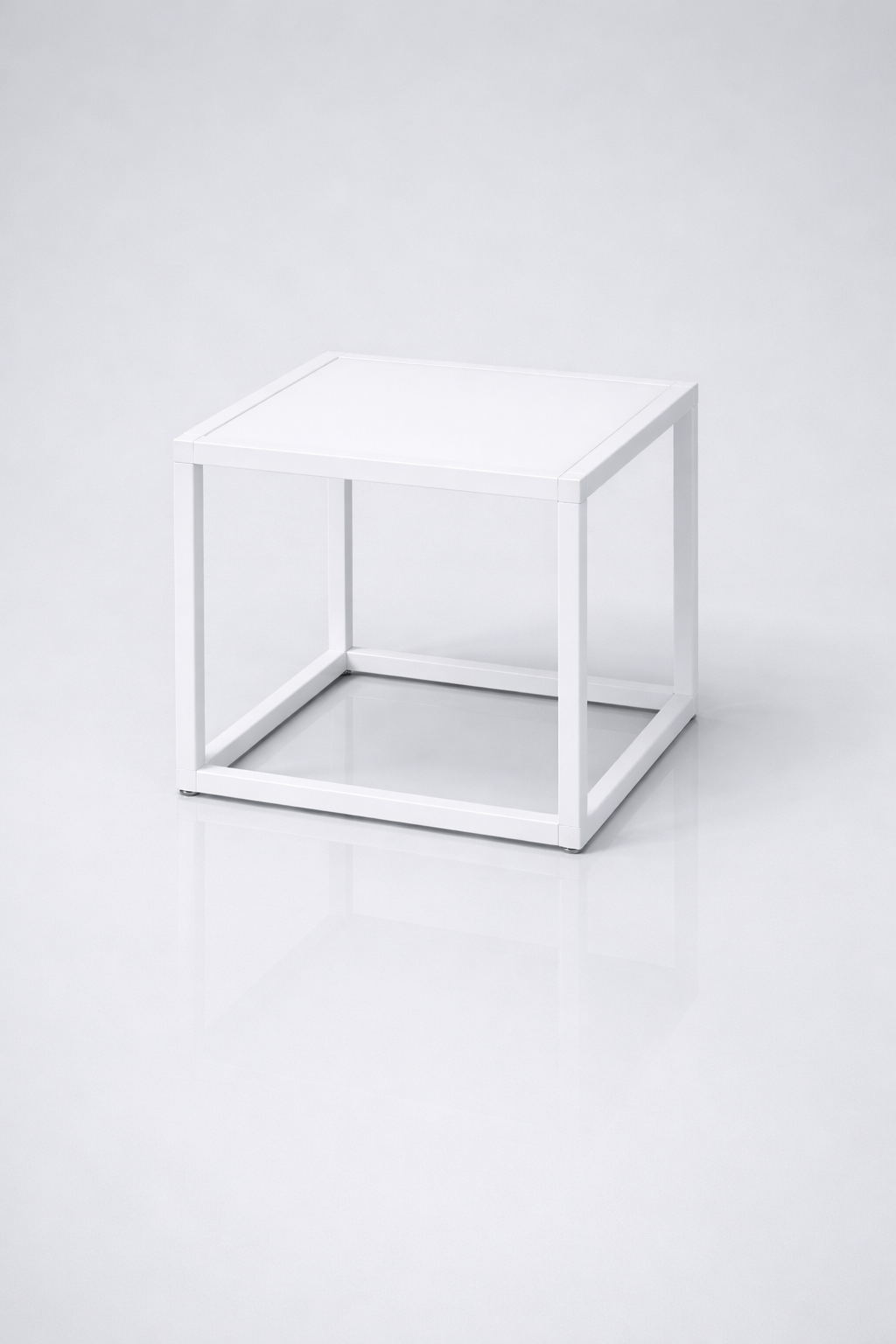 white club end table rental austin