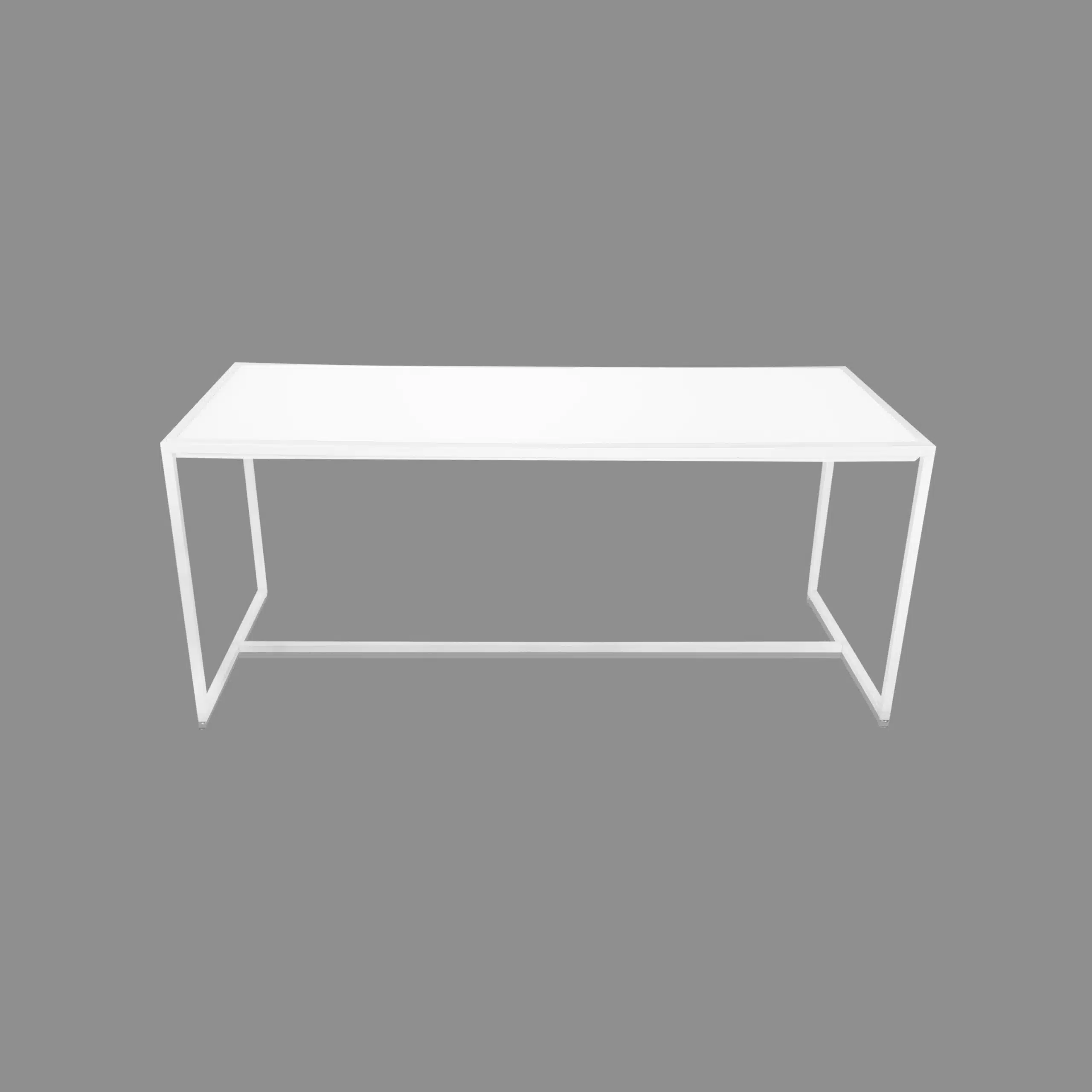 Parson White Table Rental for Modern Events austin