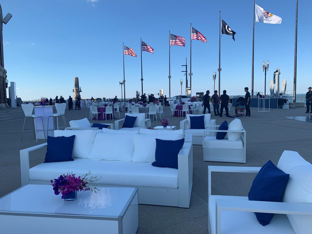 austin f1 vip event lounge furniture rental