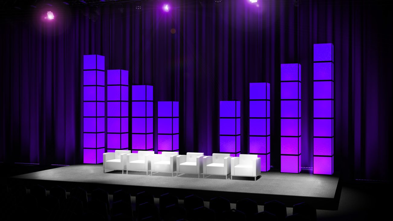 Austin Corporate Stage Scenic rentals